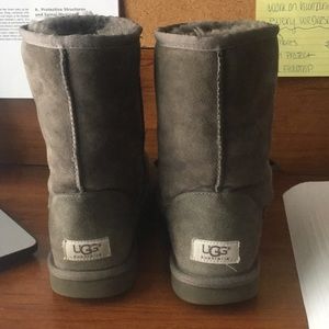 Grey Uggs Women size 8